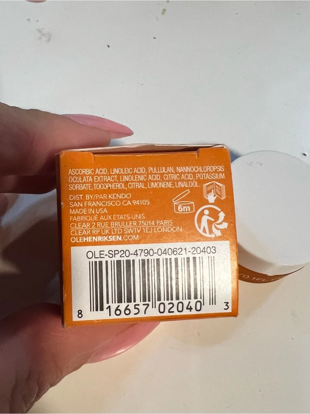 Ole Henriksen Banana Bright Eye Cream 3ml Vitamin C Collagen New